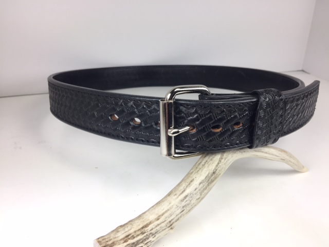 black-basket-weave-belt-oregon-trail-leather