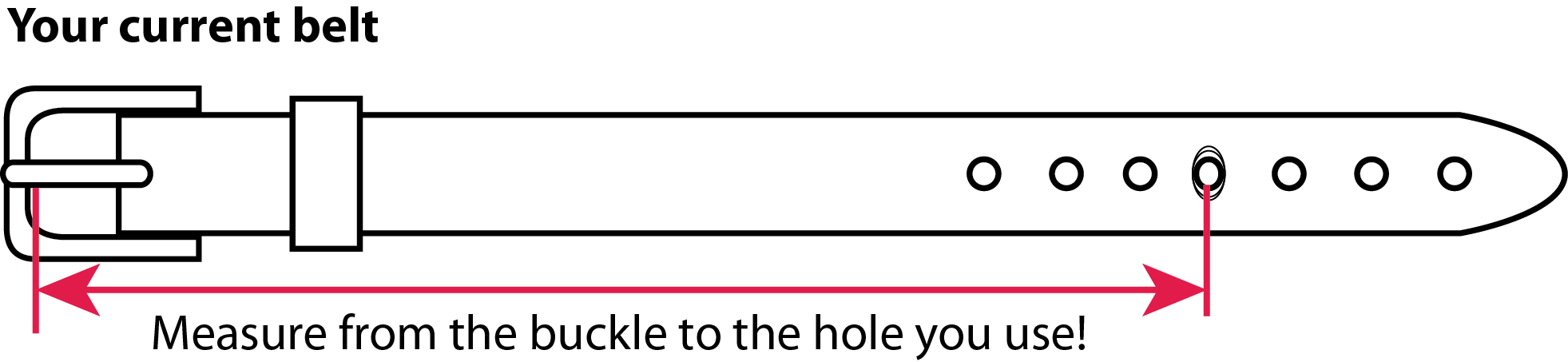 Belt Sizing Chart – Oregon Trail Leather